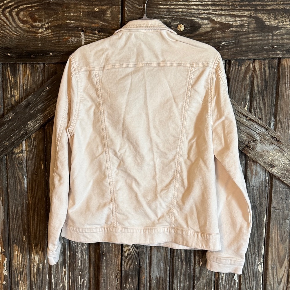 Buffalo David Bitton Women's Cream Jean Jacket - Picture 5 of 6